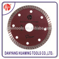 wet and dry cutting turbo blade, cold press, Diamond Material laser saw blade
